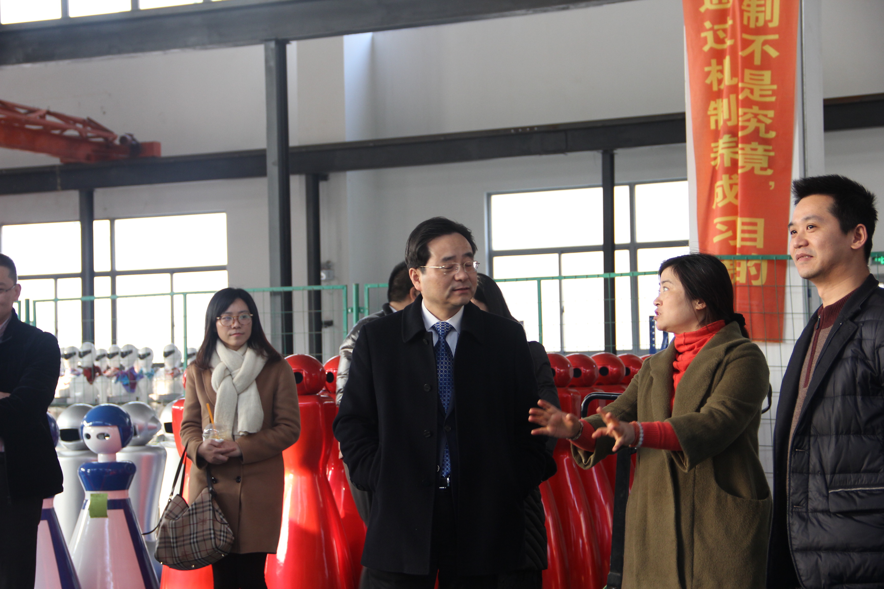 昆山文廣局局長金建鴻蒞臨我司考察指導(dǎo)