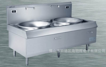 食堂專用電磁爐灶雙頭大炒灶27500元/臺(tái) 火爆銷售中